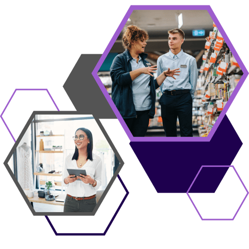Retail Management Hexagon Image 2