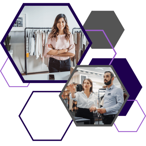 Retail Management Hexagon image
