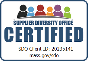Massachusetts Supplier Diversity Office Certified, SDO Client ID 20235141